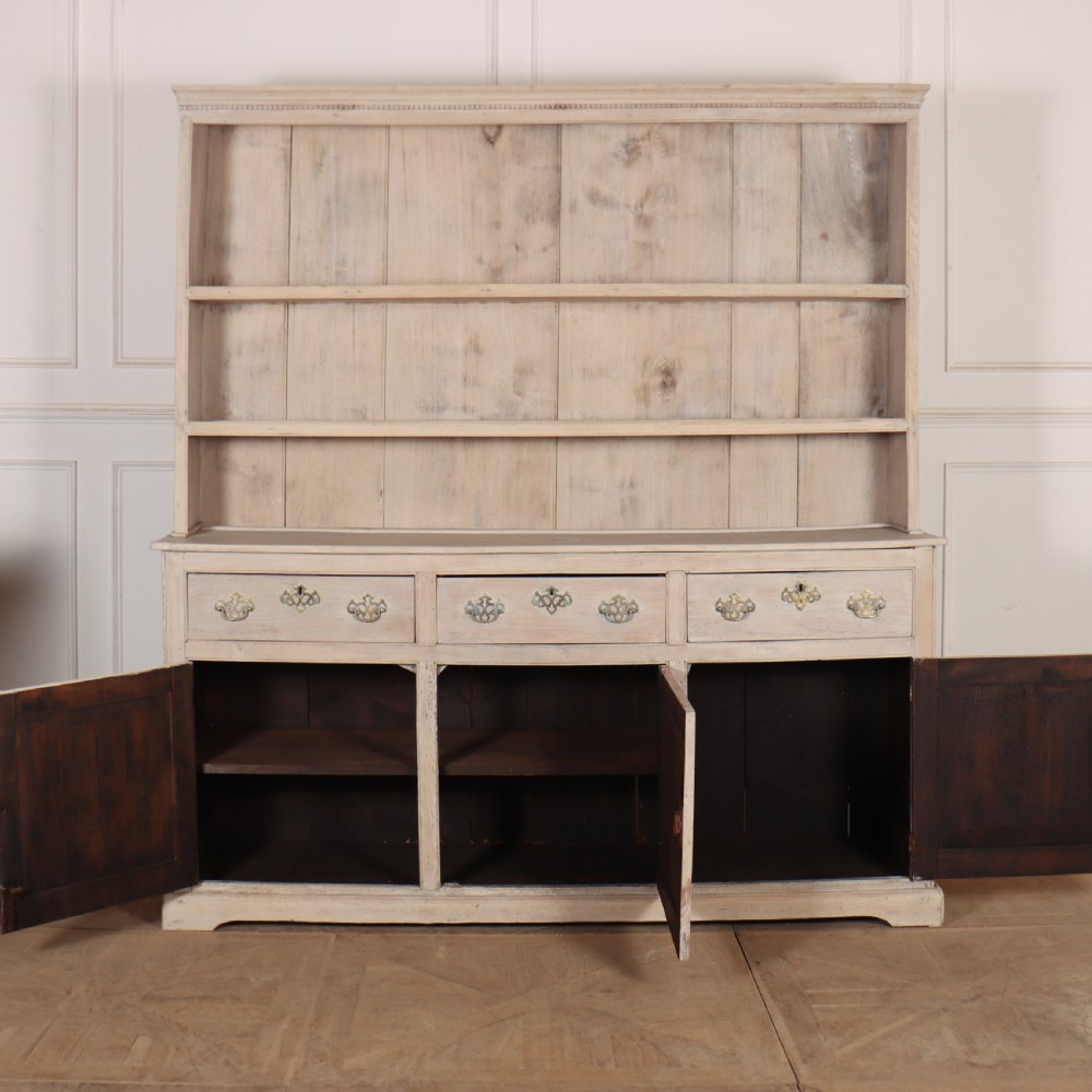 18th Century English Bleached Oak Dresser View XI