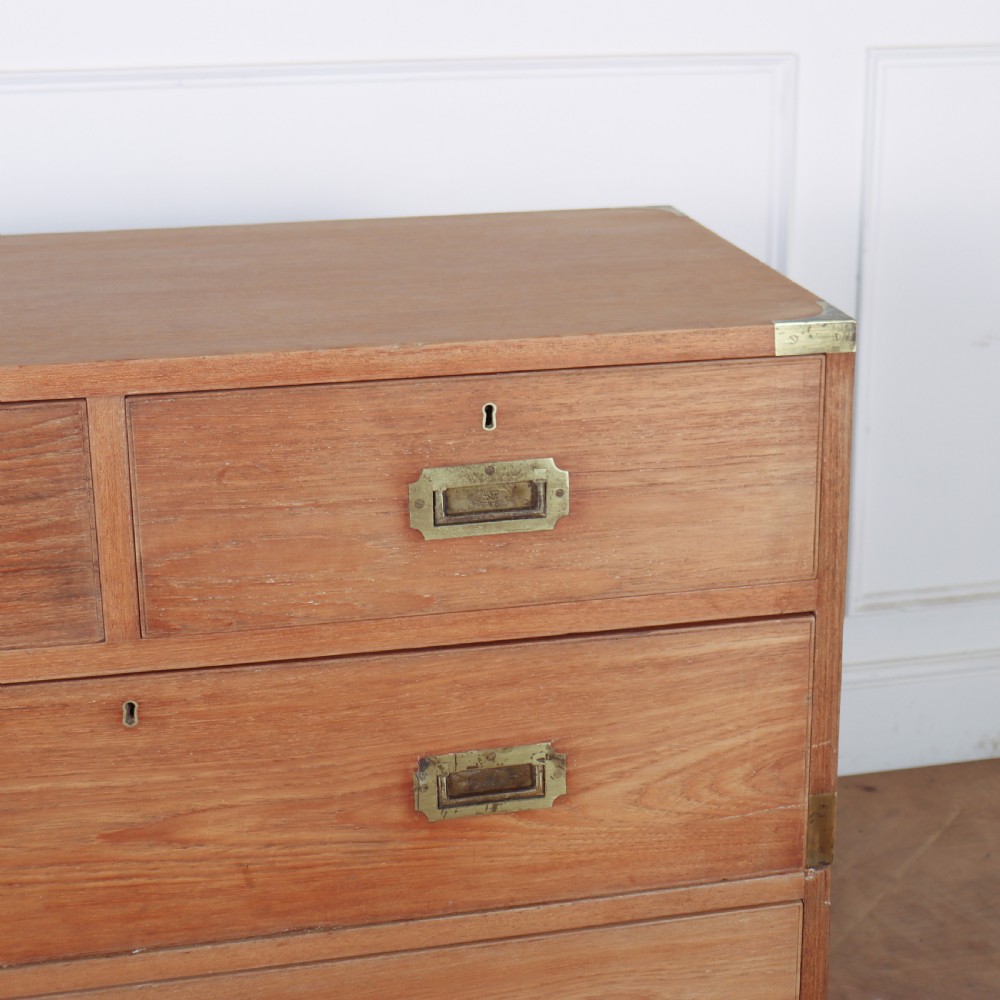 English Two Part Military Chest View V