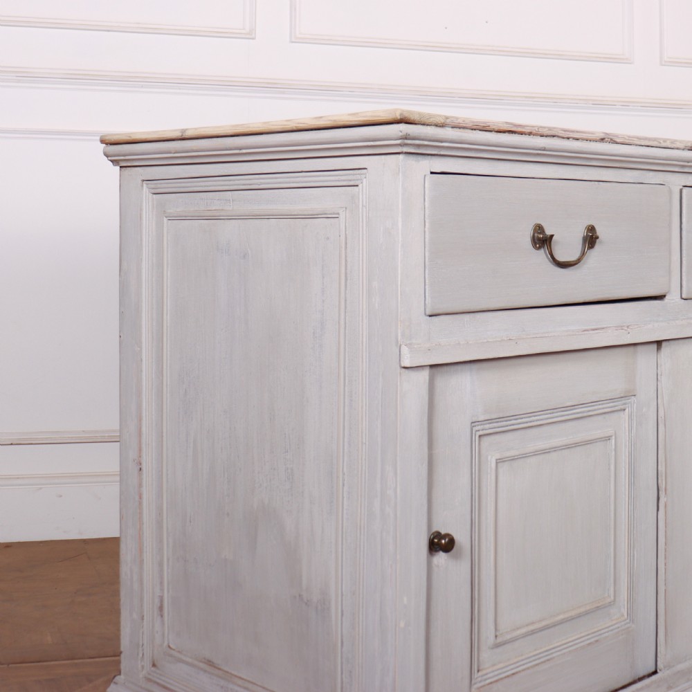 English Painted Dresser Base View II