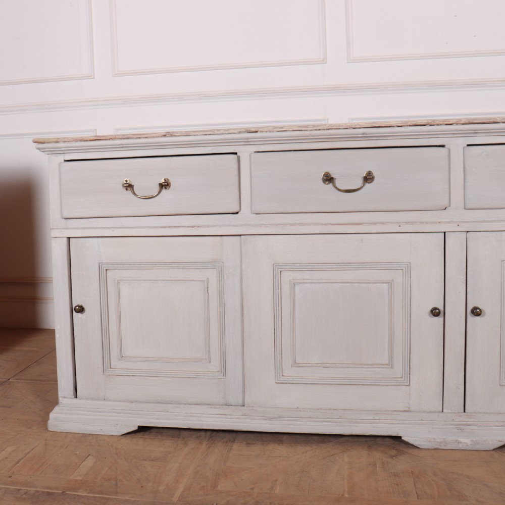 English Painted Dresser Base View V