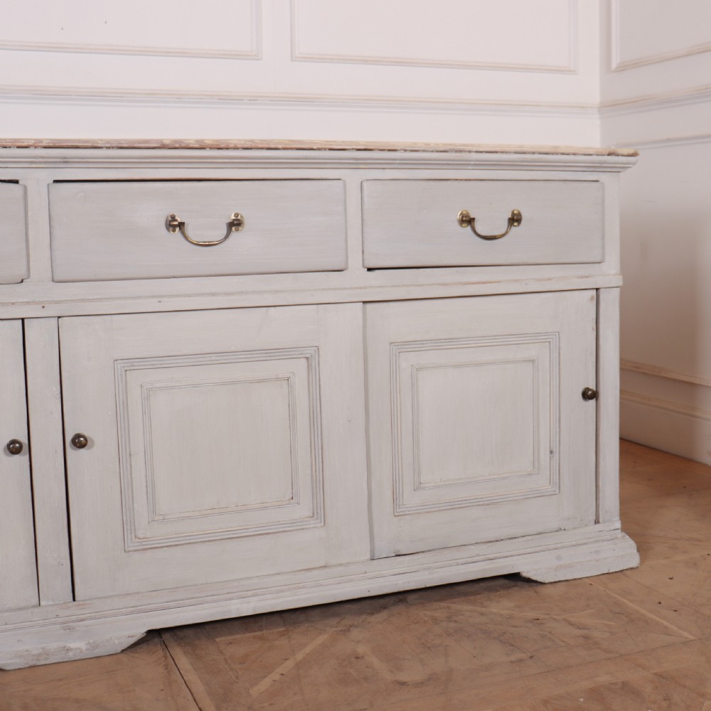 English Painted Dresser Base View VI