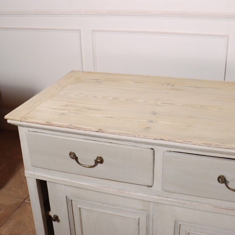 English Painted Dresser Base View IX