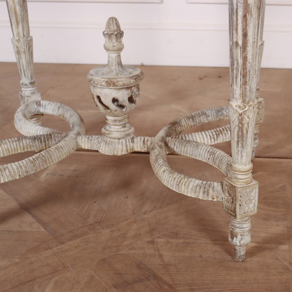 French Carved Lamp Table View II