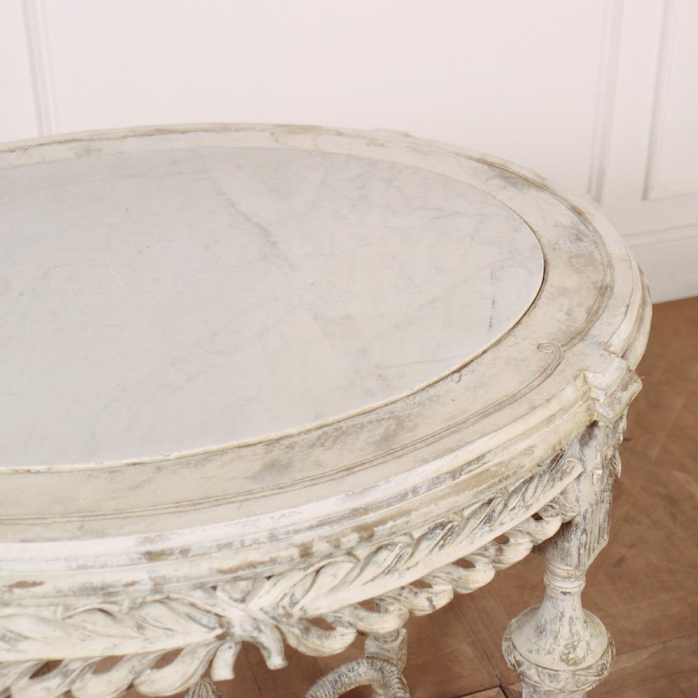 French Carved Lamp Table View VII