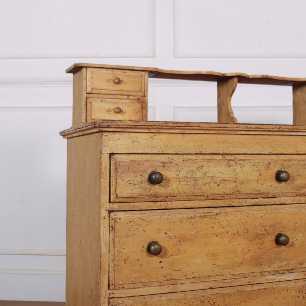 Small Original Painted Dresser Base View III