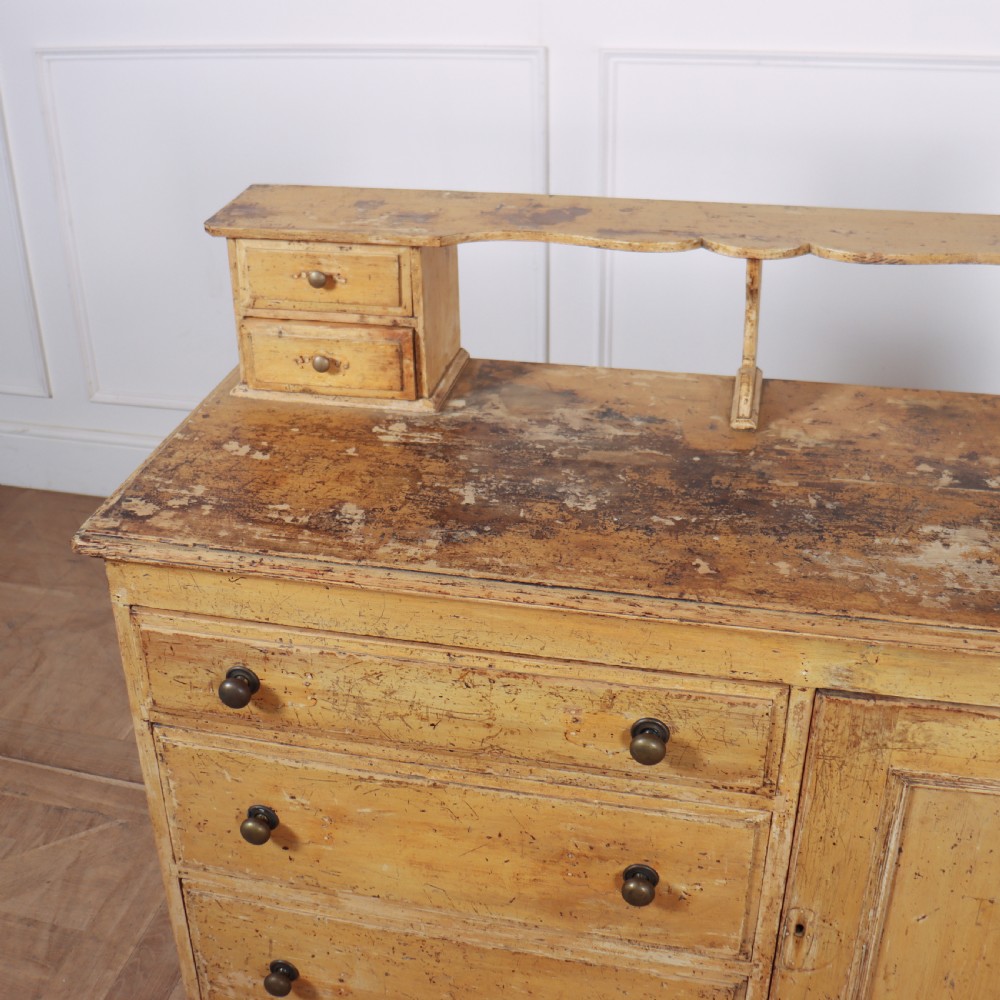 Small Original Painted Dresser Base View V