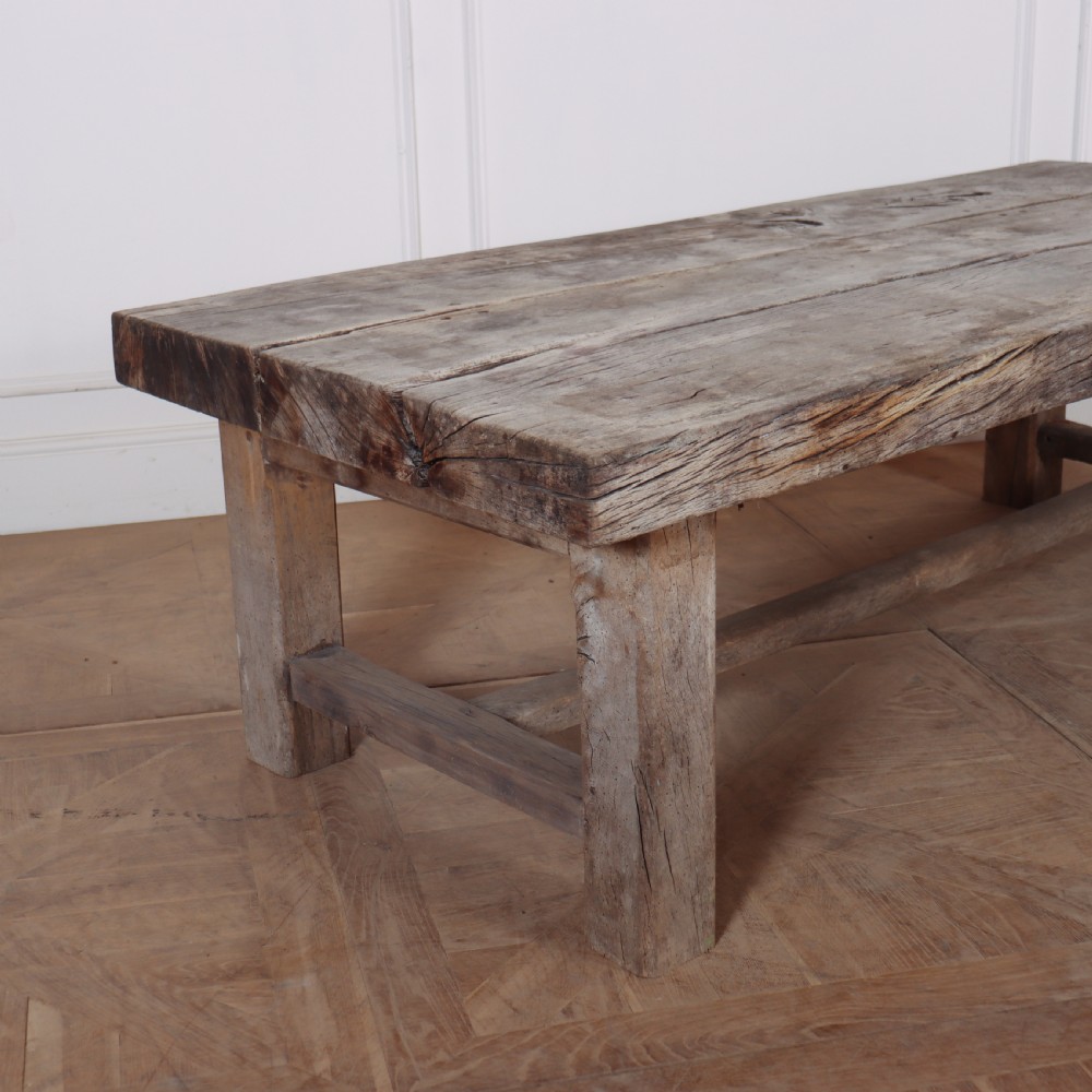 Huge 18th Century Oak Coffee Table View II