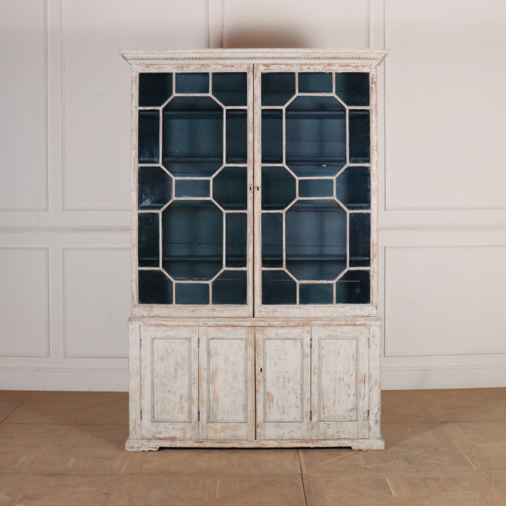18th Century English Painted Bookcase