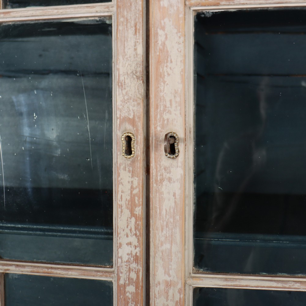 18th Century English Painted Bookcase View VI