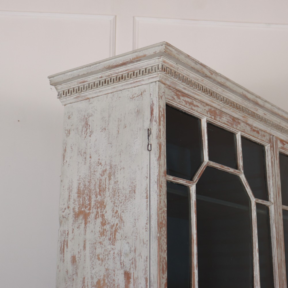 18th Century English Painted Bookcase View XI