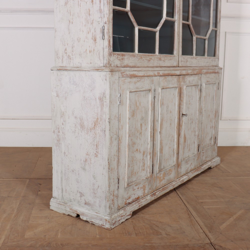 18th Century English Painted Bookcase View XII