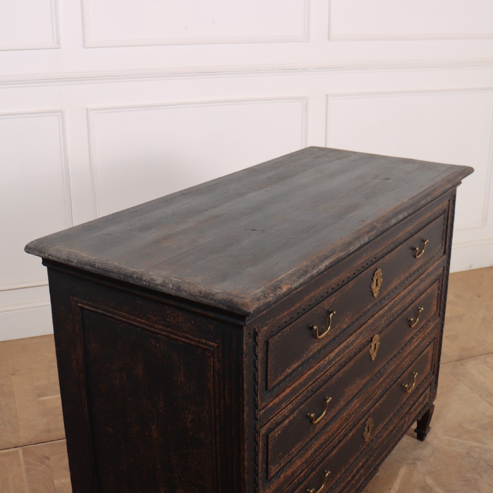 Belgian Painted Oak Commode View VI