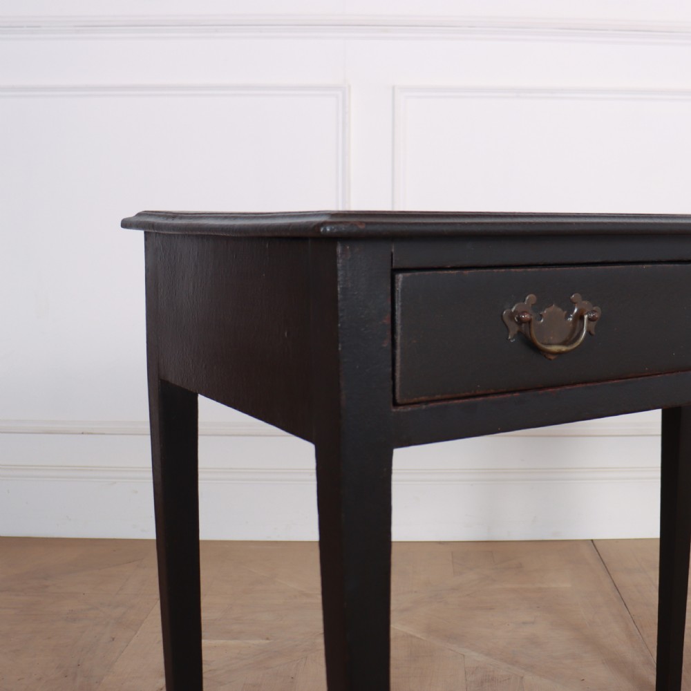 English Painted Lamp Table View II