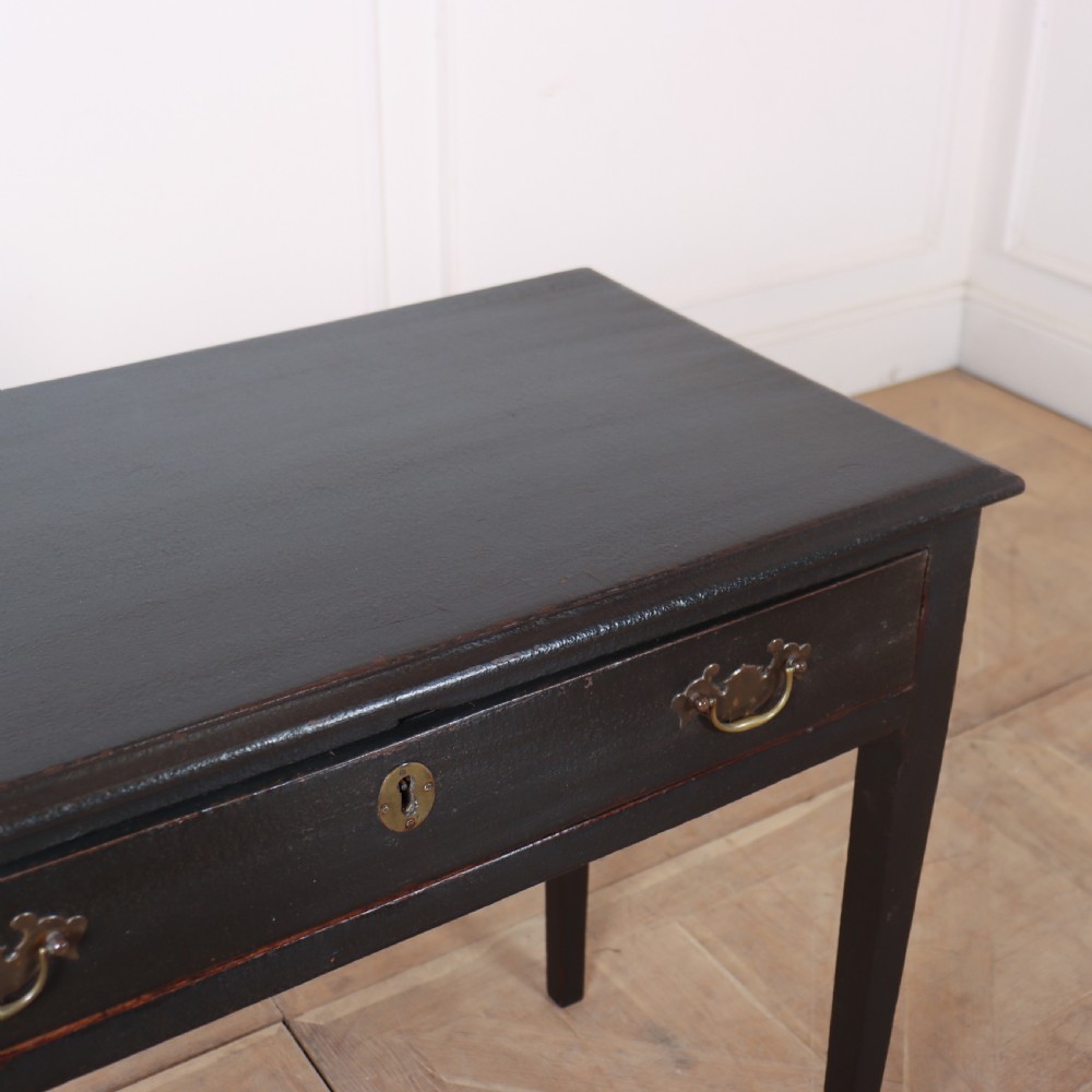 English Painted Lamp Table View VI