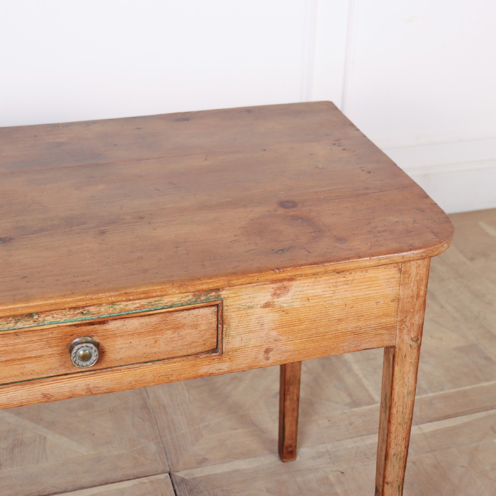 Small Pine Lamp Table View V