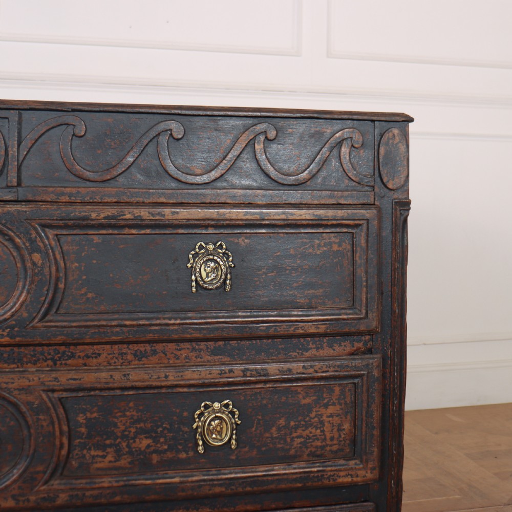 18th Century French Painted Commode View IV
