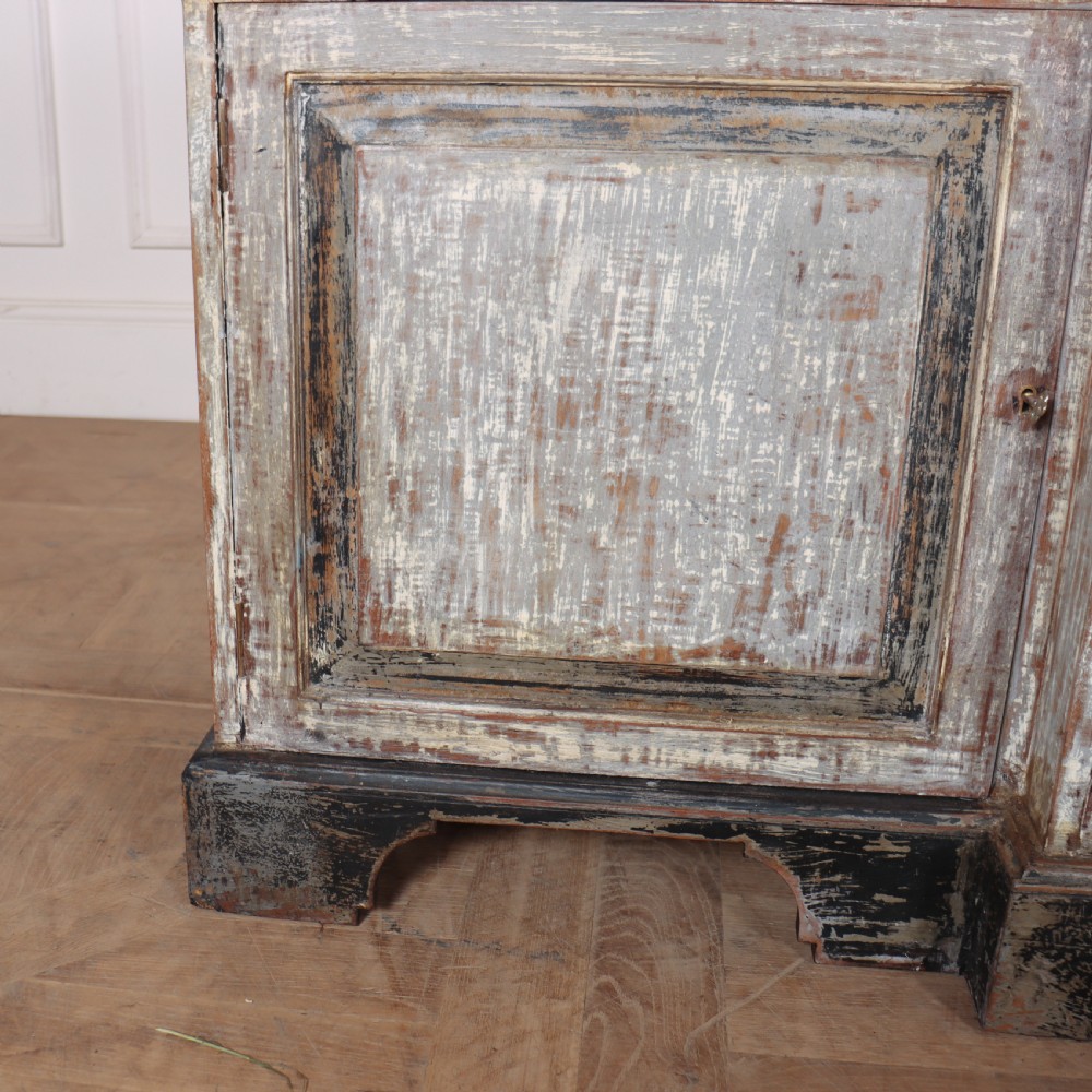 English Painted Breakfront Sideboard View VI