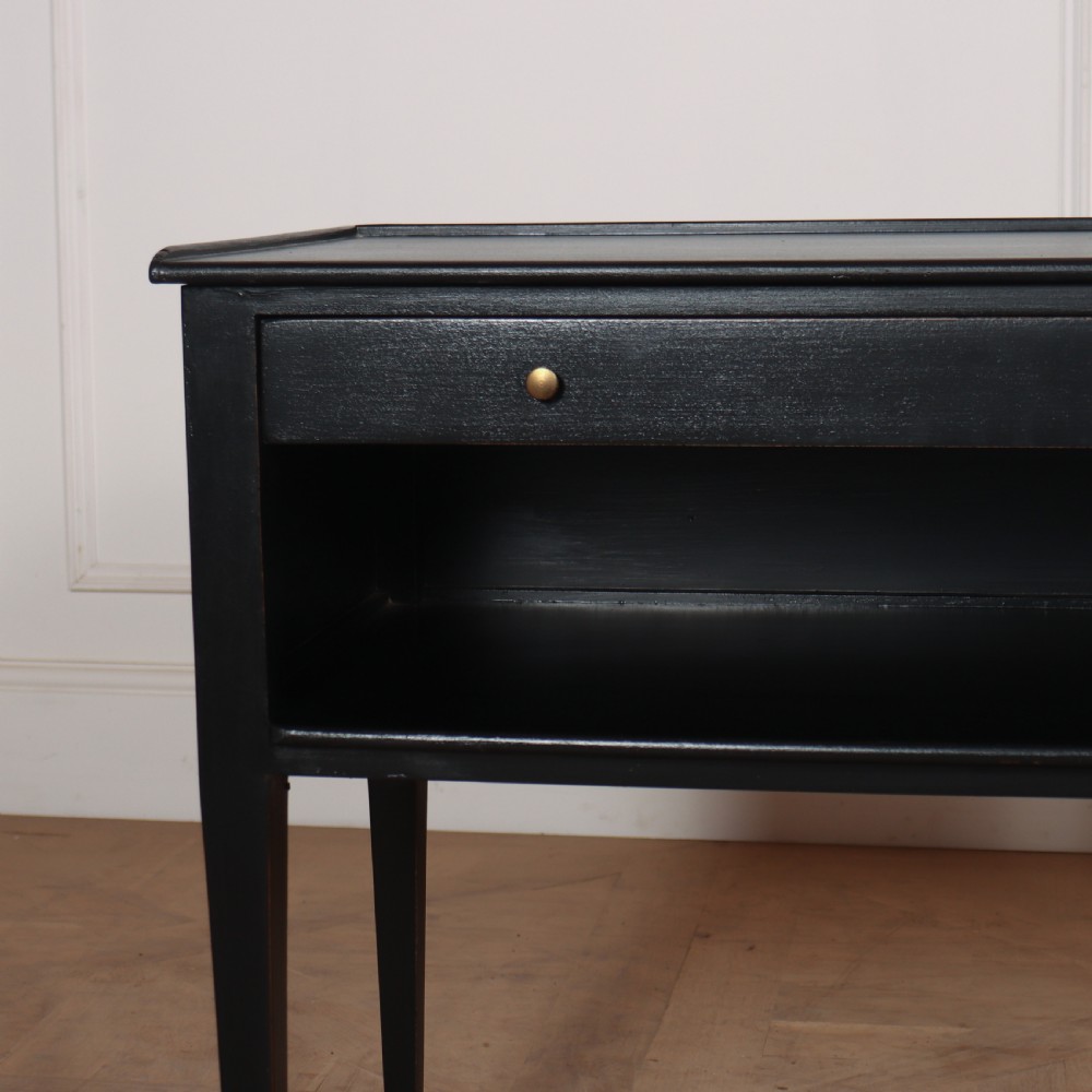Pair of French Painted Bedside Tables View II