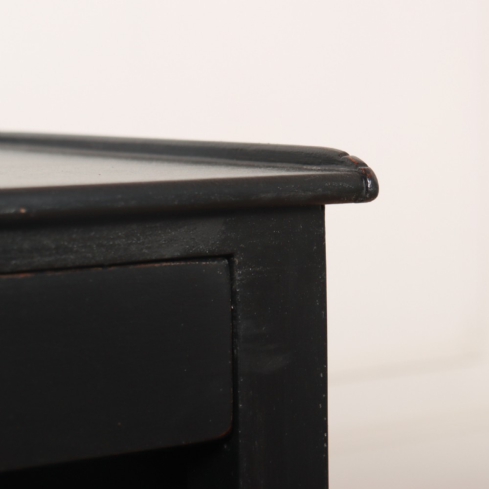 Pair of French Painted Bedside Tables View IV