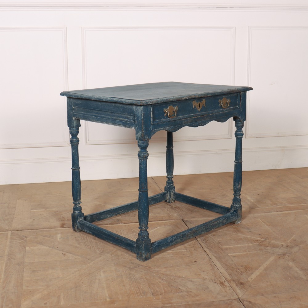 18th Century Painted Lamp Table View II