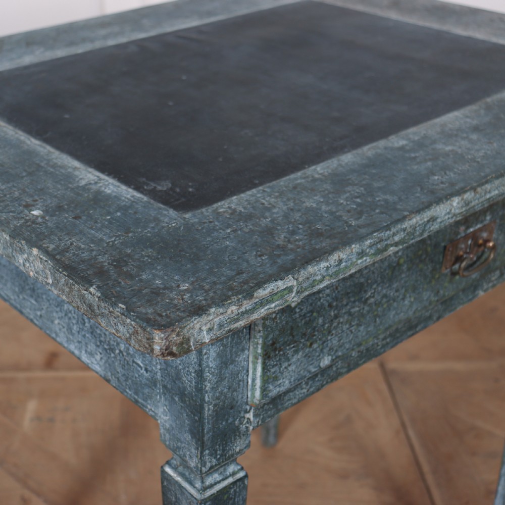 Swedish Painted Lamp Table View V