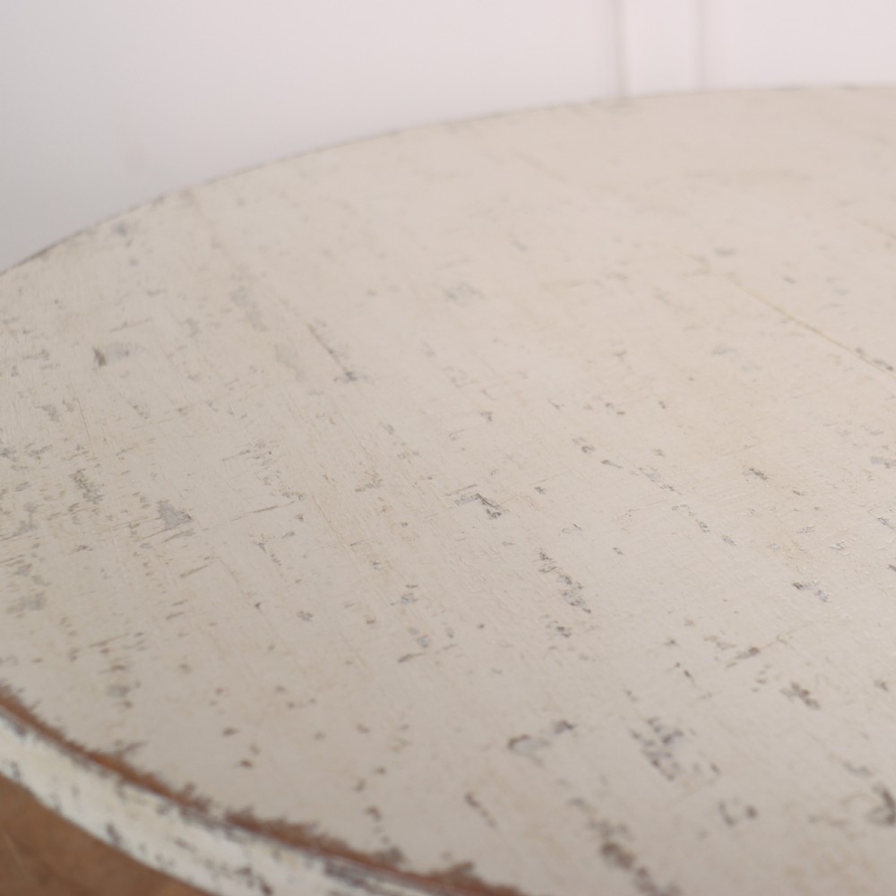 Swedish Original Painted Lamp Table View VI