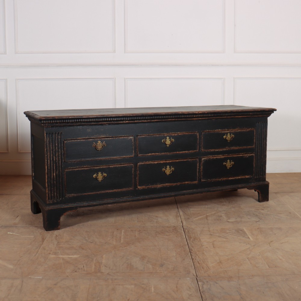 18th Century Painted Dresser Base