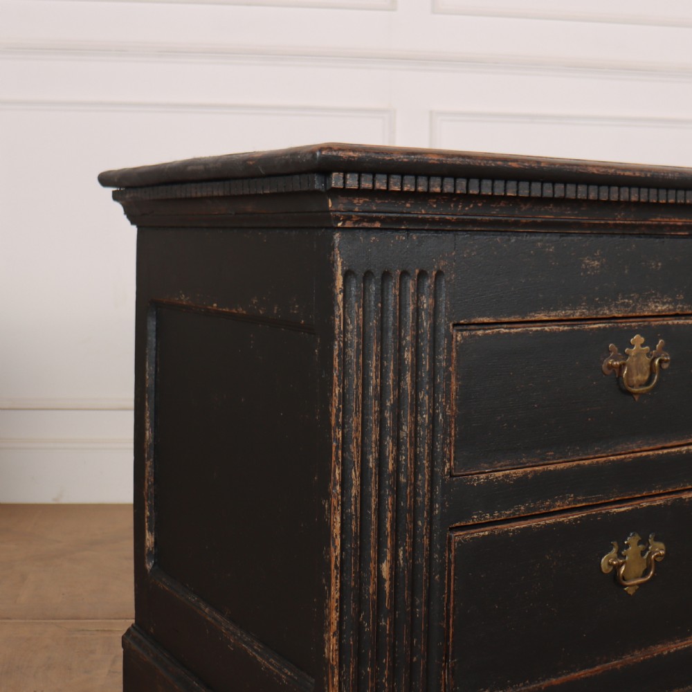 18th Century Painted Dresser Base View IV