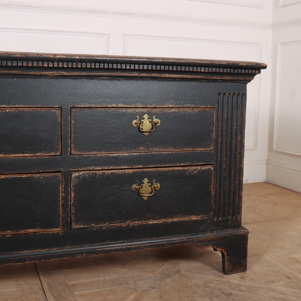 18th Century Painted Dresser Base View VI