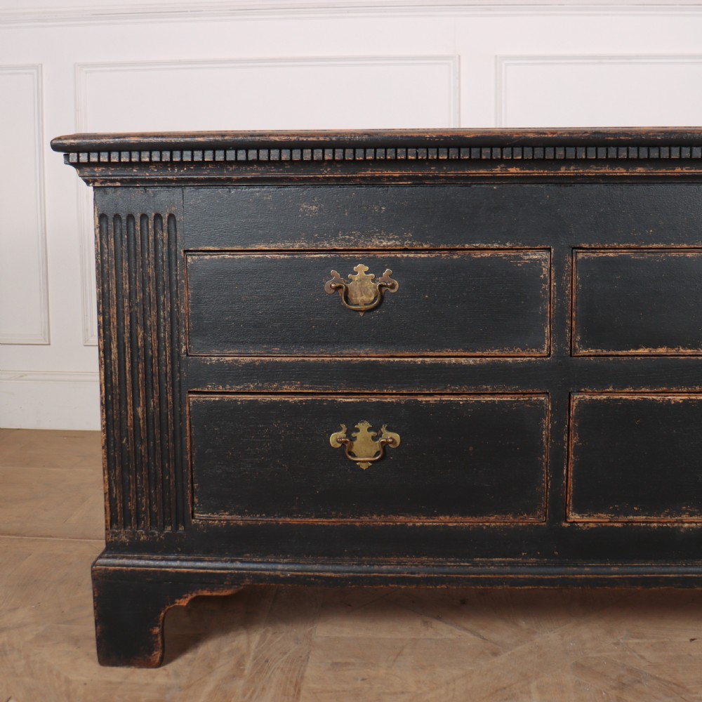 18th Century Painted Dresser Base View VII