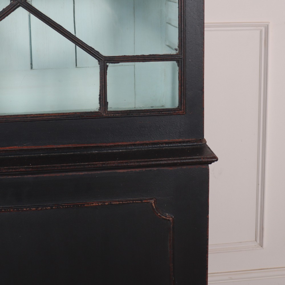 18th Century Painted Georgian Bookcase View V