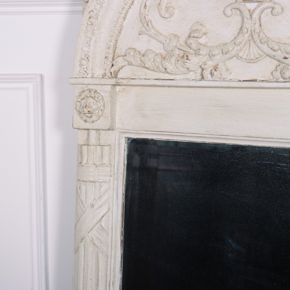 Swedish Carved Pier Mirror View VI