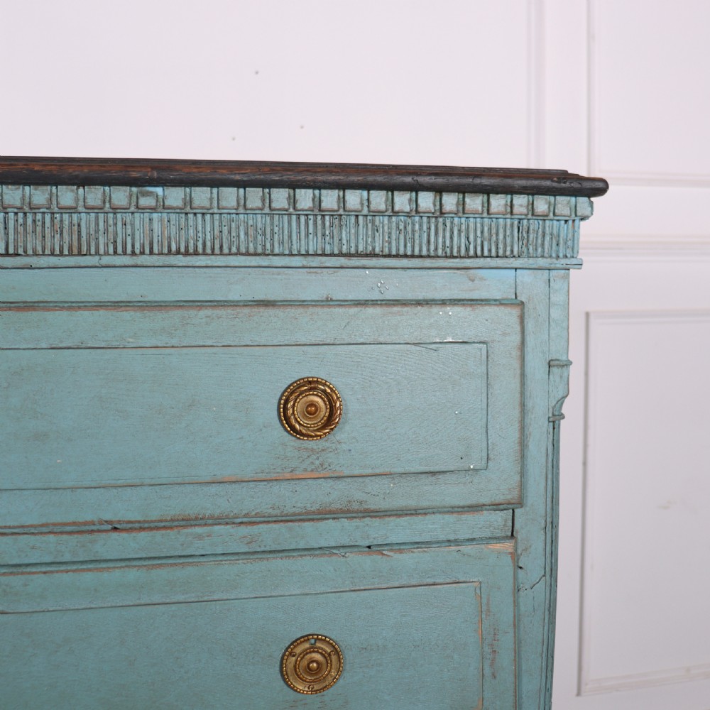 Danish Painted Oak Commode View IV