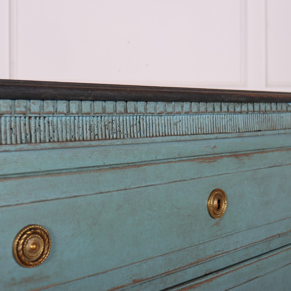 Danish Painted Oak Commode View V