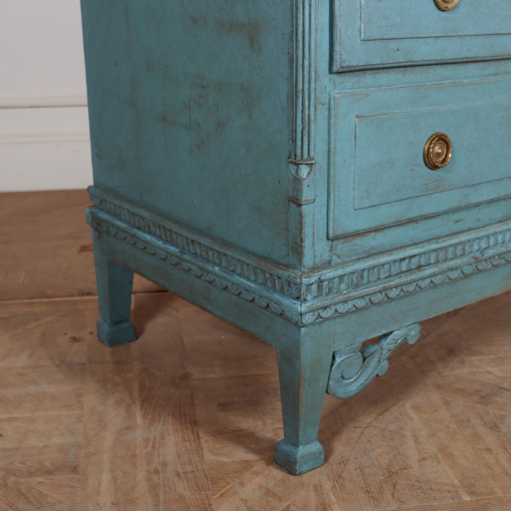 Danish Painted Oak Commode View VII