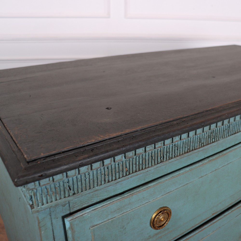 Danish Painted Oak Commode View VIII