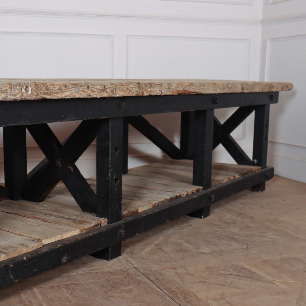 Monumental Pine Display Table View III