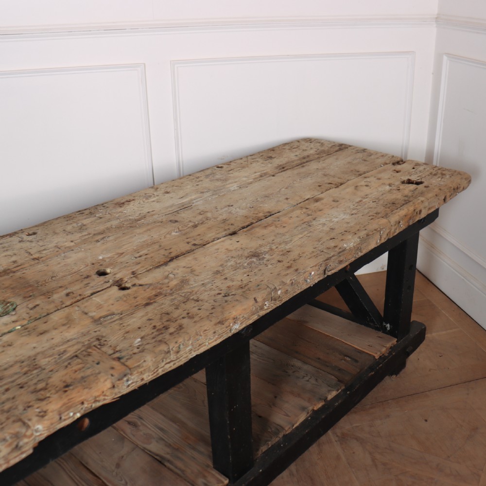 Monumental Pine Display Table View VI