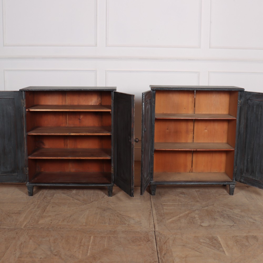 Pair of Swedish Painted Buffets View VIII
