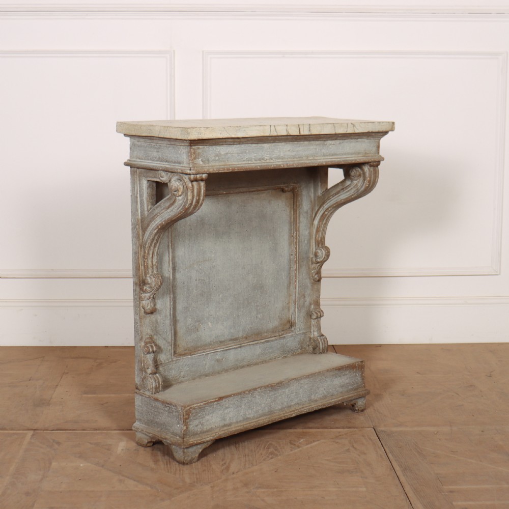 French Painted Console Table View II