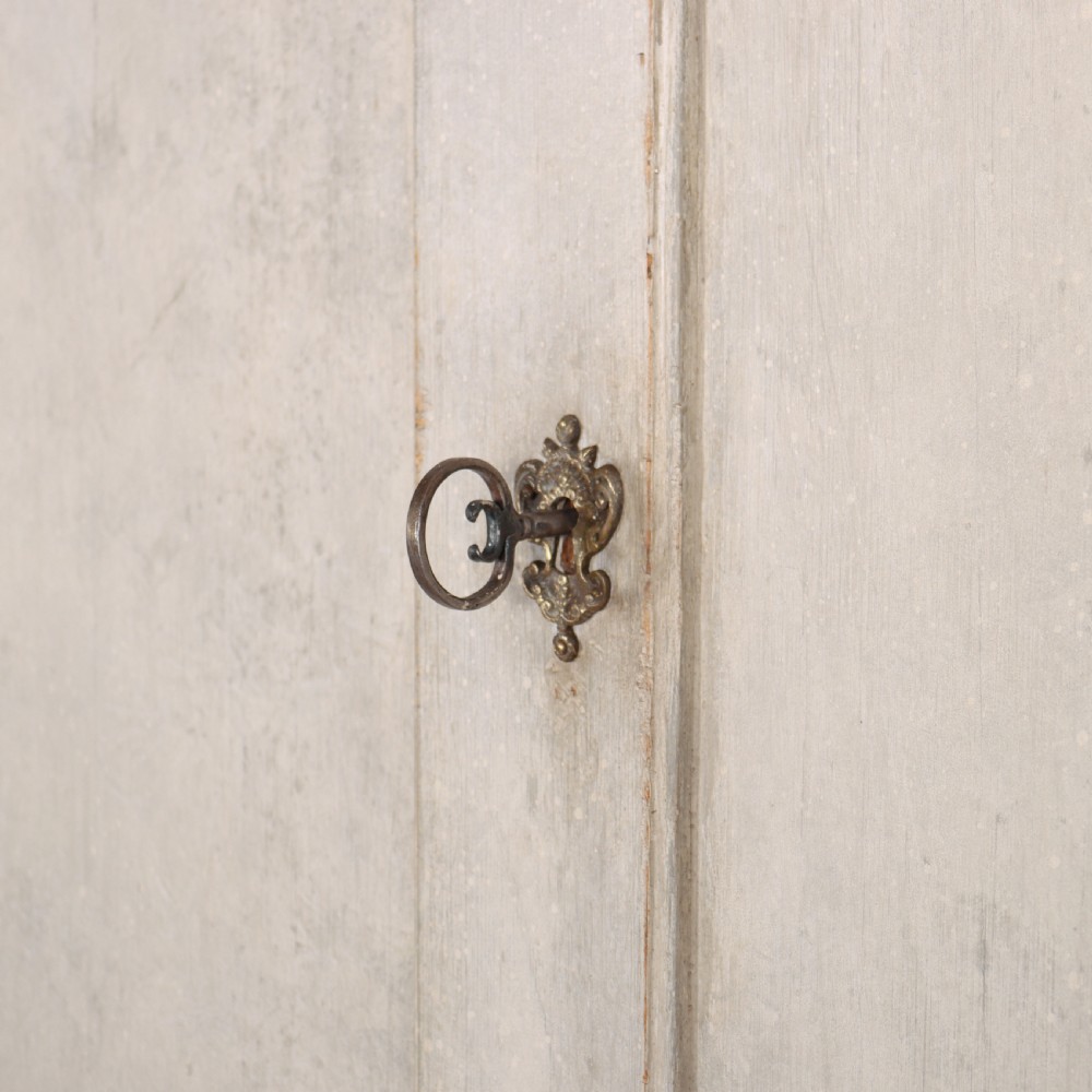 Swedish Painted Linen Cupboard View III