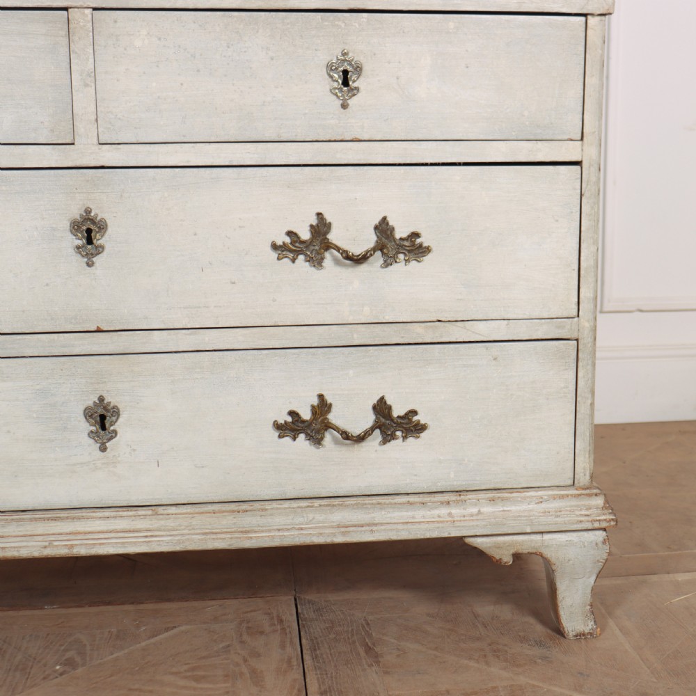 Swedish Painted Linen Cupboard View IV