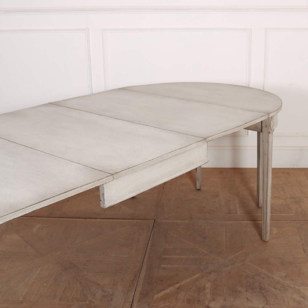 Swedish Style Extendable Dining Table View VI