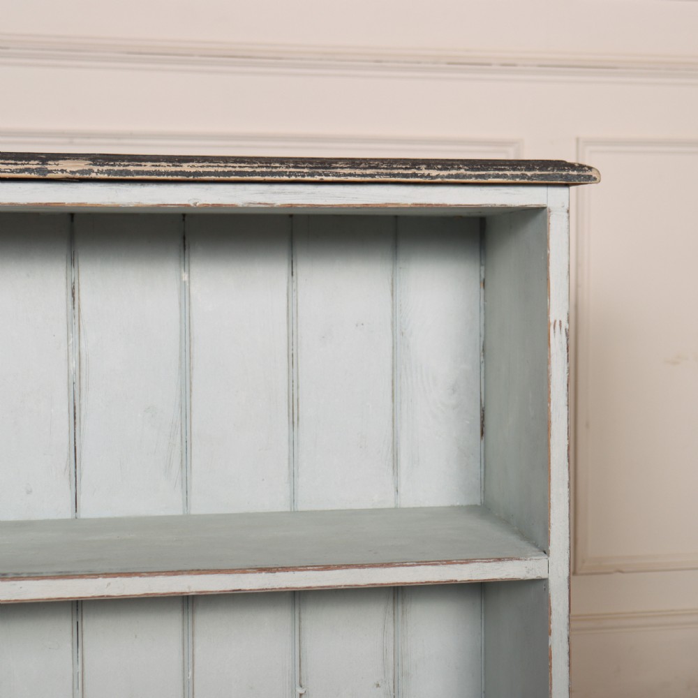 Pair of Painted Open Bookcases View V