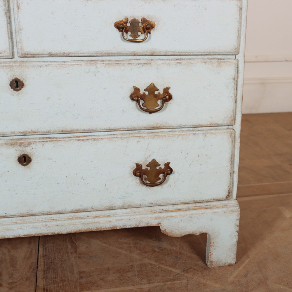 English Painted Oak Bureau View III