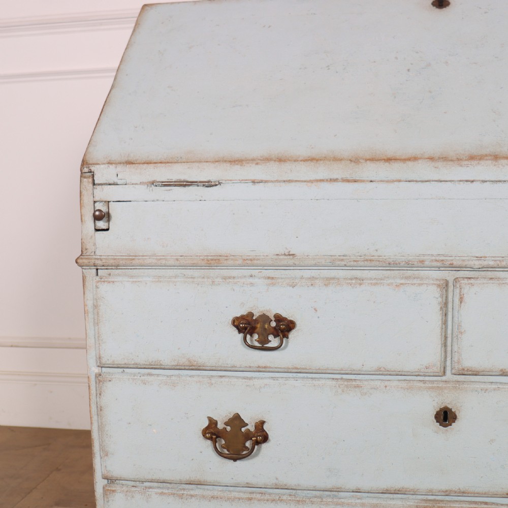 English Painted Oak Bureau View IV