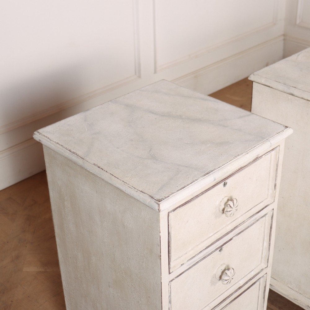 Pair of Bedside Chest of Drawers View VI