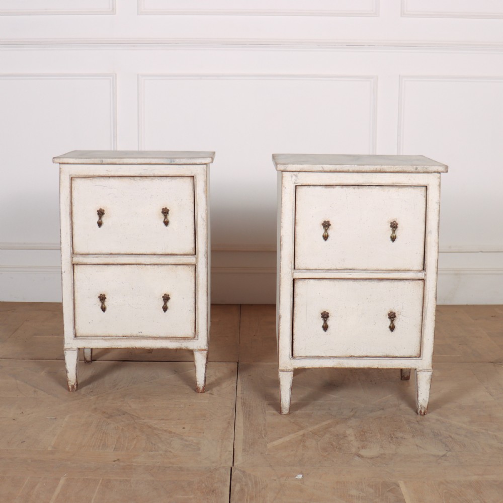 Pair of Italian Bedside Chests