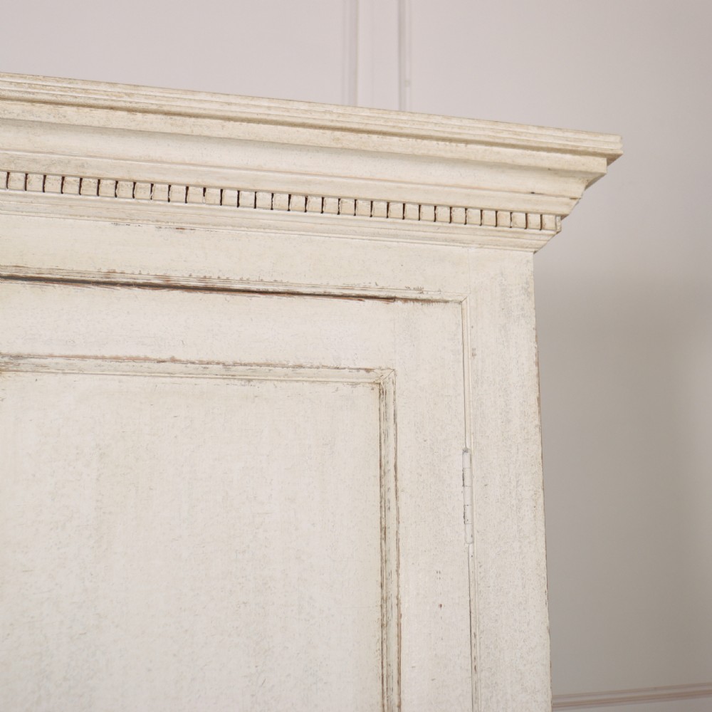 English Painted Linen Cupboard View VI