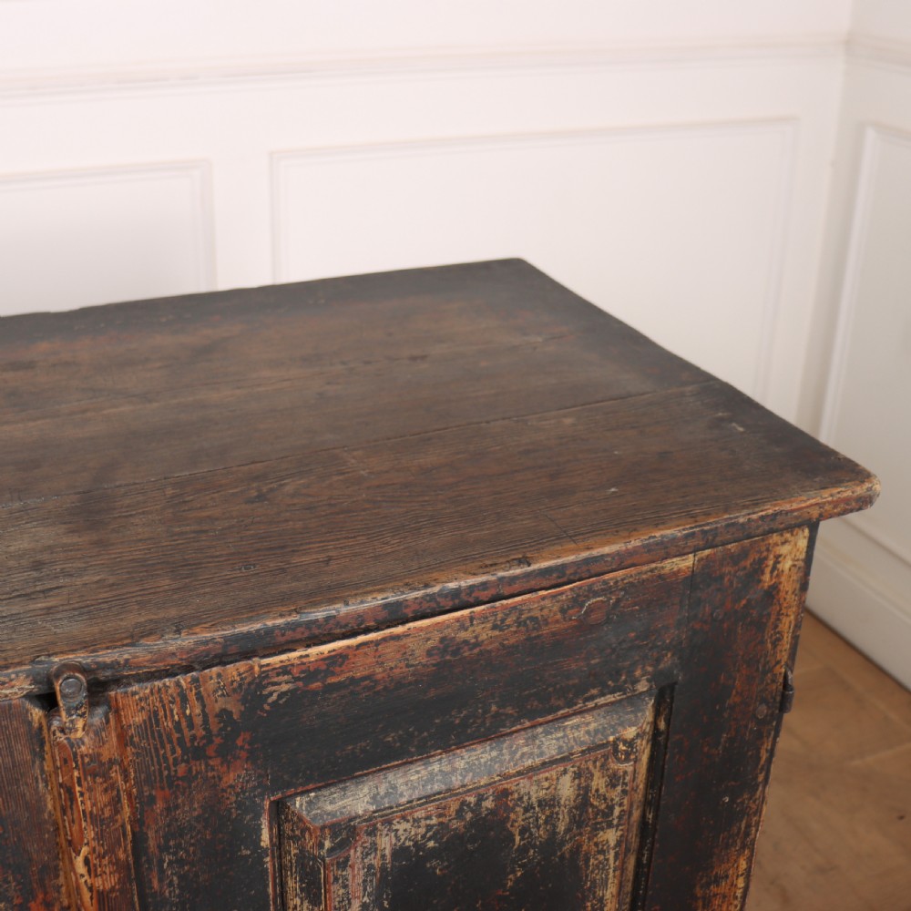 18th Century Swedish Linen Cupboard View X